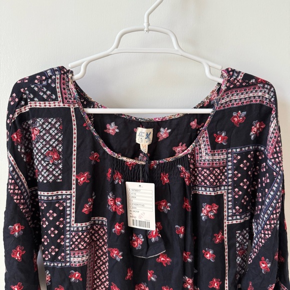 NWT Anthropologie Boho Patchwork Edmé & Esyllte Tunic Dress - Picture 7 of 13